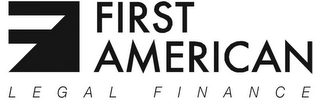FIRST AMERICAN LEGAL FINANCE