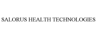 SALORUS HEALTH TECHNOLOGIES