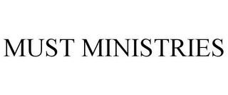 MUST MINISTRIES