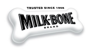 TRUSTED SINCE 1908 MILK-BONE BRAND