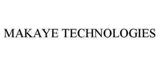 MAKAYE TECHNOLOGIES