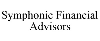 SYMPHONIC FINANCIAL ADVISORS