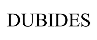DUBIDES
