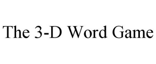 THE 3-D WORD GAME