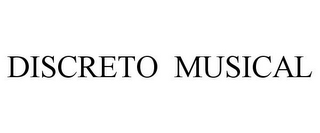 DISCRETO MUSICAL