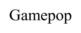 GAMEPOP