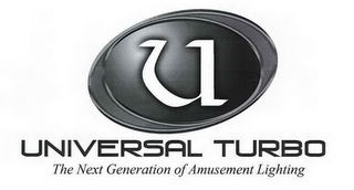 U UNIVERSAL TURBO THE NEXT GENERATION OF AMUSEMENT LIGHTING