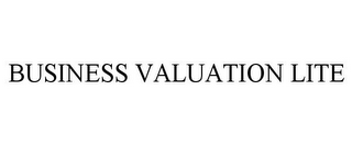 BUSINESS VALUATION LITE