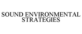 SOUND ENVIRONMENTAL STRATEGIES