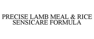 PRECISE LAMB MEAL & RICE SENSICARE FORMULA