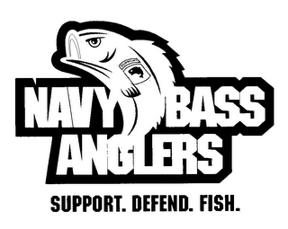 NAVY BASS ANGLERS SUPPORT. DEFEND. FISH. SUPPORT