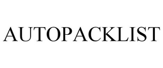 AUTOPACKLIST