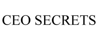 CEO SECRETS