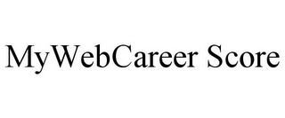 MYWEBCAREER SCORE