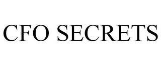 CFO SECRETS