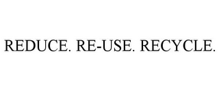 REDUCE. RE-USE. RECYCLE.