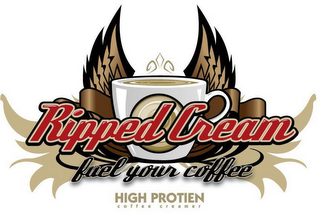 RIPPED CREAM FUEL YOUR COFFEE COFFEE CREAMER