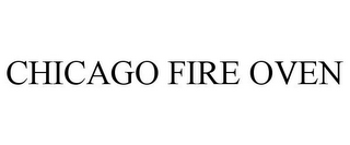 CHICAGO FIRE OVEN