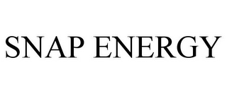 SNAP ENERGY