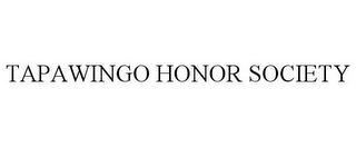 TAPAWINGO HONOR SOCIETY