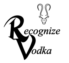 RECOGNIZE VODKA