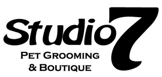 STUDIO 7 PET GROOMING & BOUTIQUE