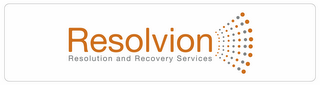 RESOLVION RESOLUTION AND RECOVERY SERVICES