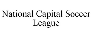 NATIONAL CAPITAL SOCCER LEAGUE