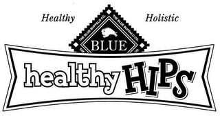 THE BLUE BUFFALO CO. BLUE HEALTHY HIPS HEALTHY HOLISTIC