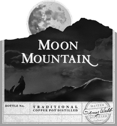 MOON MOUNTAIN BOTTLE NO. TRADITIONAL COPPER POT DISTILLED MASTER DISTILLER