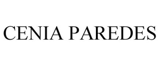 CENIA PAREDES