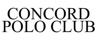 CONCORD POLO CLUB