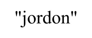 "JORDON"