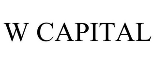 W CAPITAL