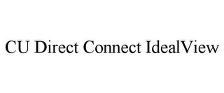 CU DIRECT CONNECT IDEALVIEW