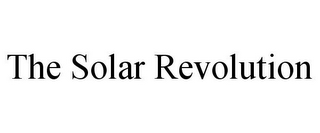 THE SOLAR REVOLUTION