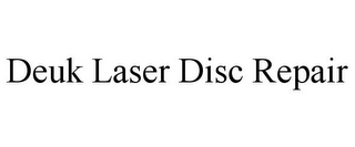 DEUK LASER DISC REPAIR