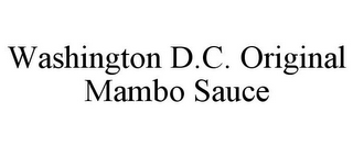 WASHINGTON D.C. ORIGINAL MAMBO SAUCE