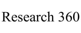 RESEARCH 360