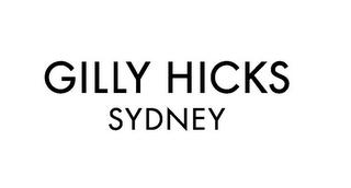 GILLY HICKS SYDNEY