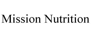 MISSION NUTRITION