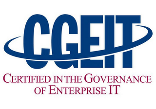 CGEIT CERTIFIED IN THE GOVERNANCE OF ENTERPRISE IT