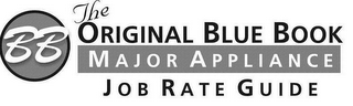 BB THE ORIGINAL BLUE BOOK MAJOR APPLIANCE JOB RATE GUIDE