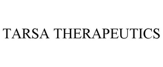 TARSA THERAPEUTICS