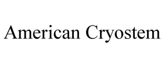 AMERICAN CRYOSTEM