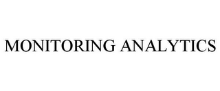 MONITORING ANALYTICS