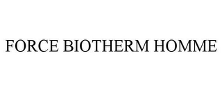 FORCE BIOTHERM HOMME