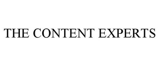 THE CONTENT EXPERTS