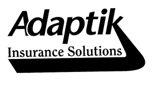 ADAPTIK INSURANCE SOLUTIONS