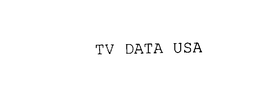 TV DATA USA
